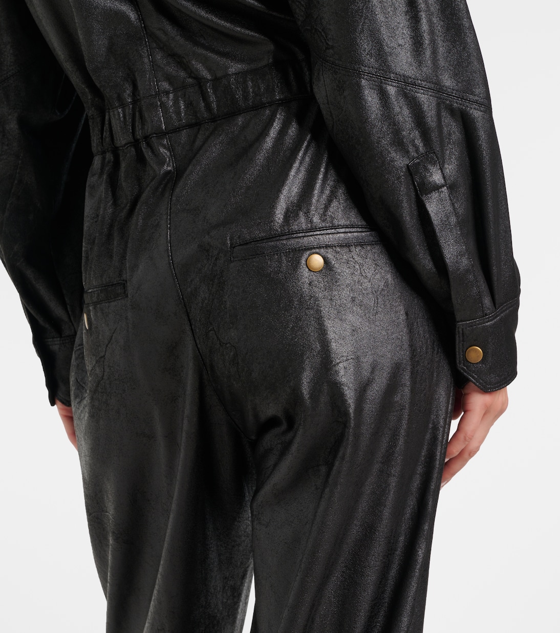 Faux leather jumpsuit | Isabel Marant