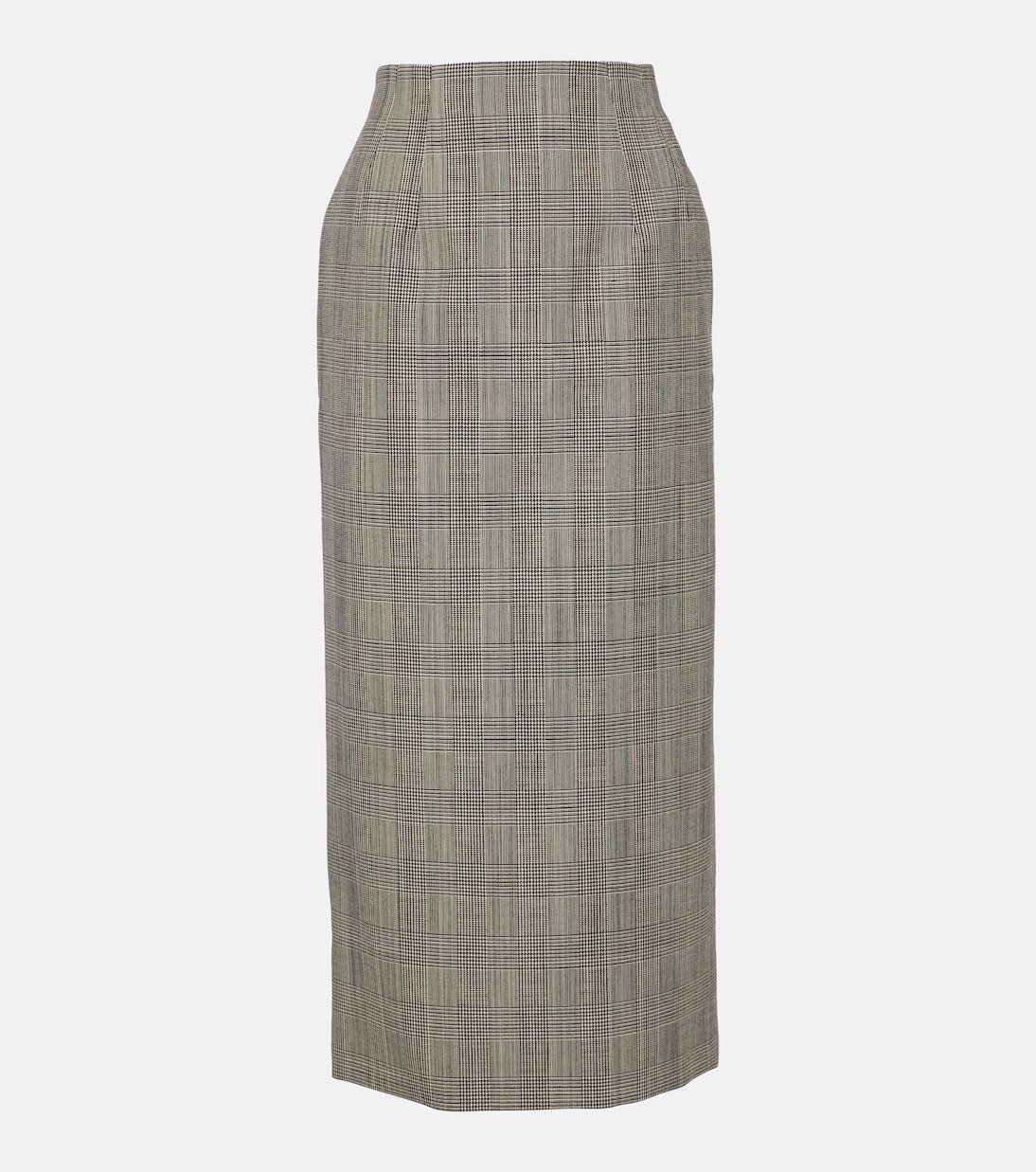 Prince of Wales check midi skirt | Wardrobe.NYC