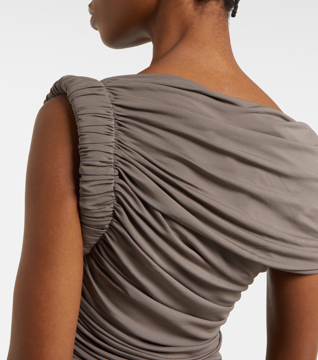 Asymmetric midi dress | Alaïa