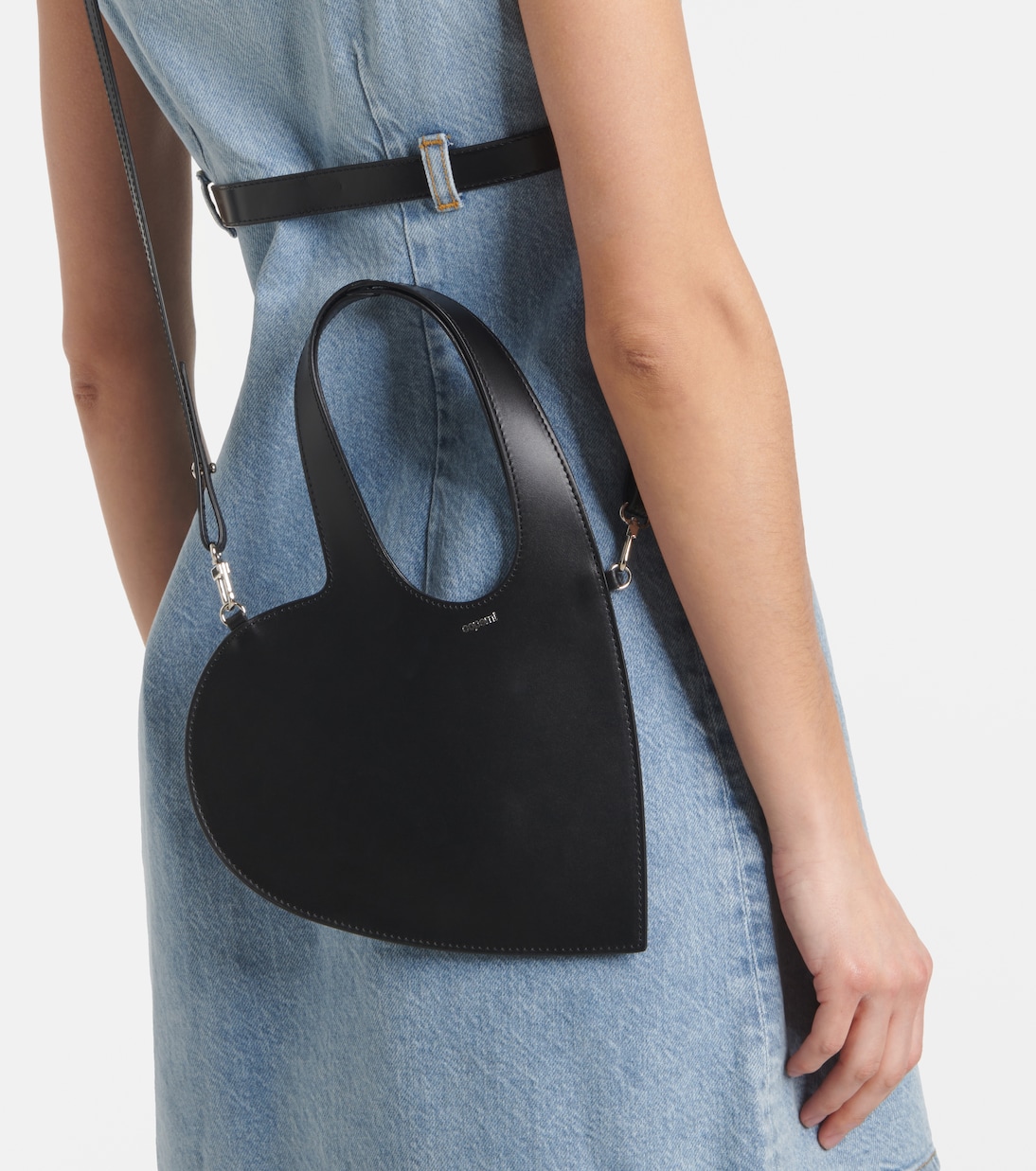 Borsa Baby Heart in pelle  | Coperni