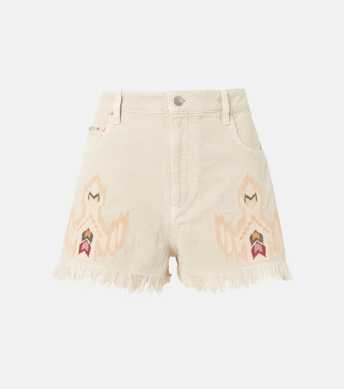 Short Lesia brodé en jean | Marant Etoile