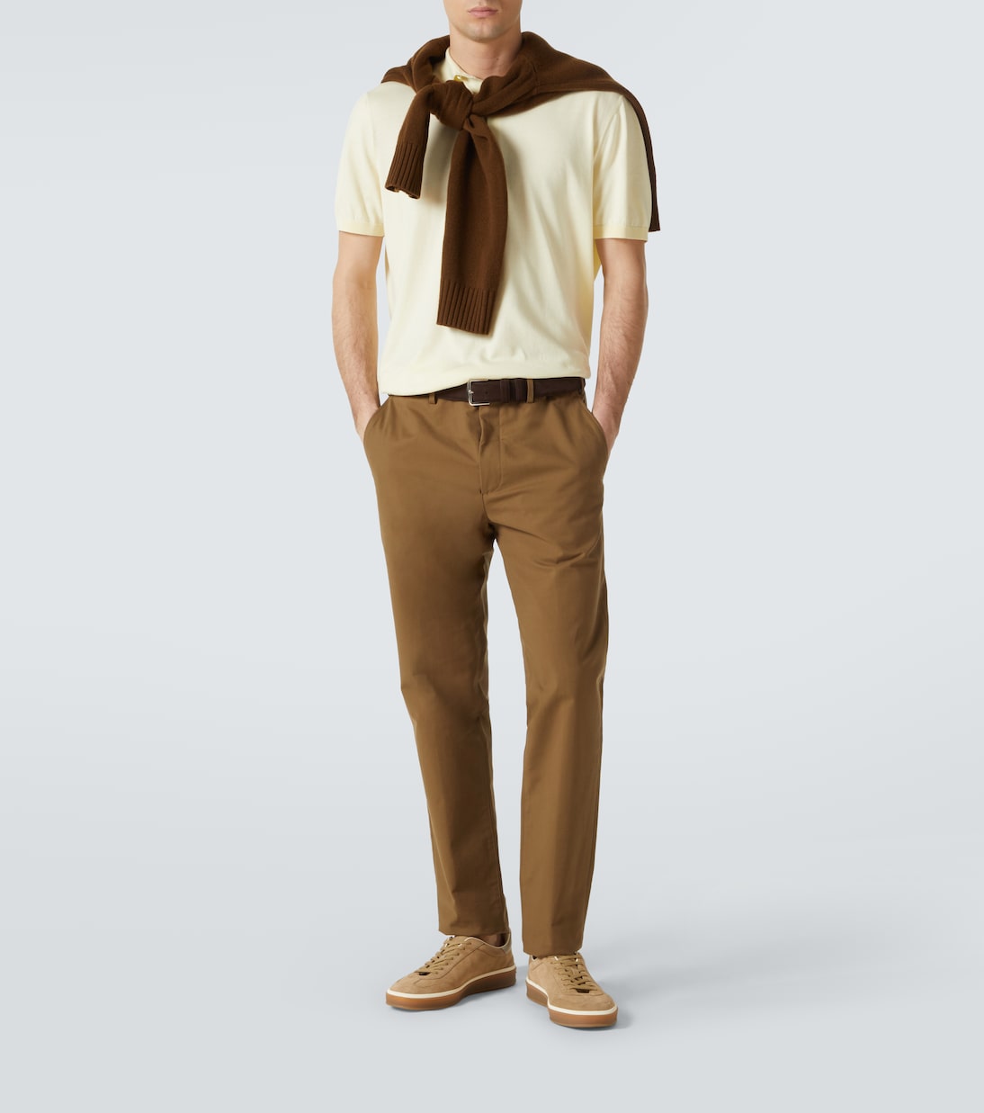 Baskets Tennis Walk en daim | Loro Piana