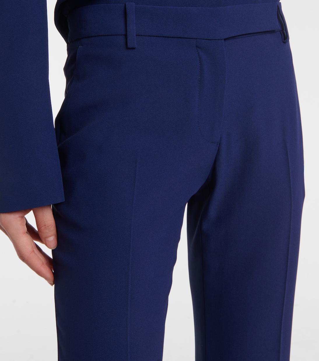 High-rise flared pants | McQueen