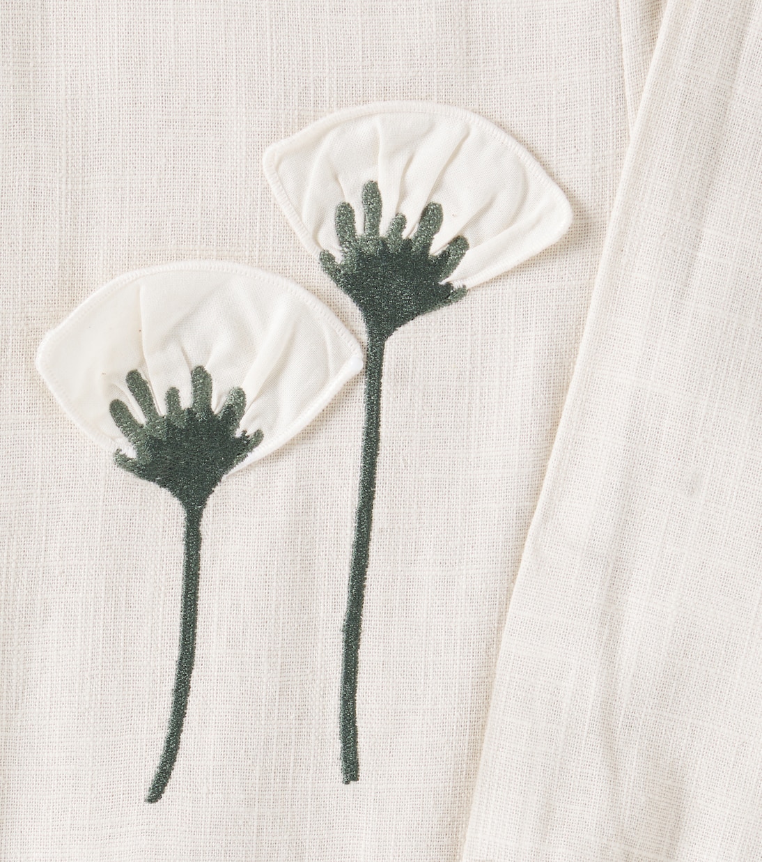 Baby Bestickte Hose Anje aus Leinen | Donsje