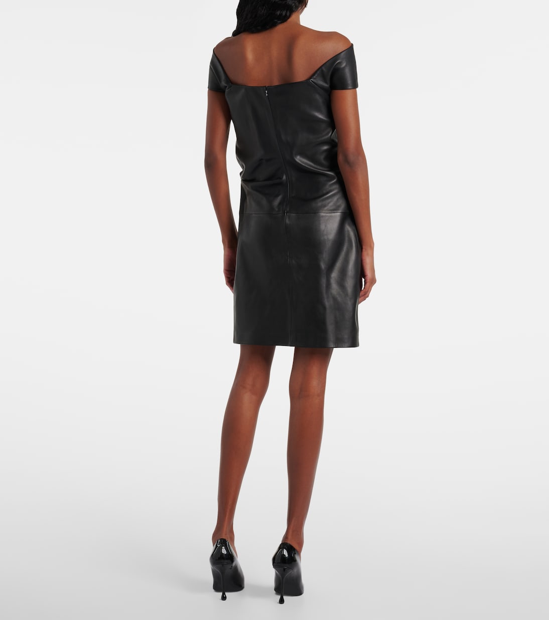 Robe de cocktail en cuir | Jean Paul Gaultier