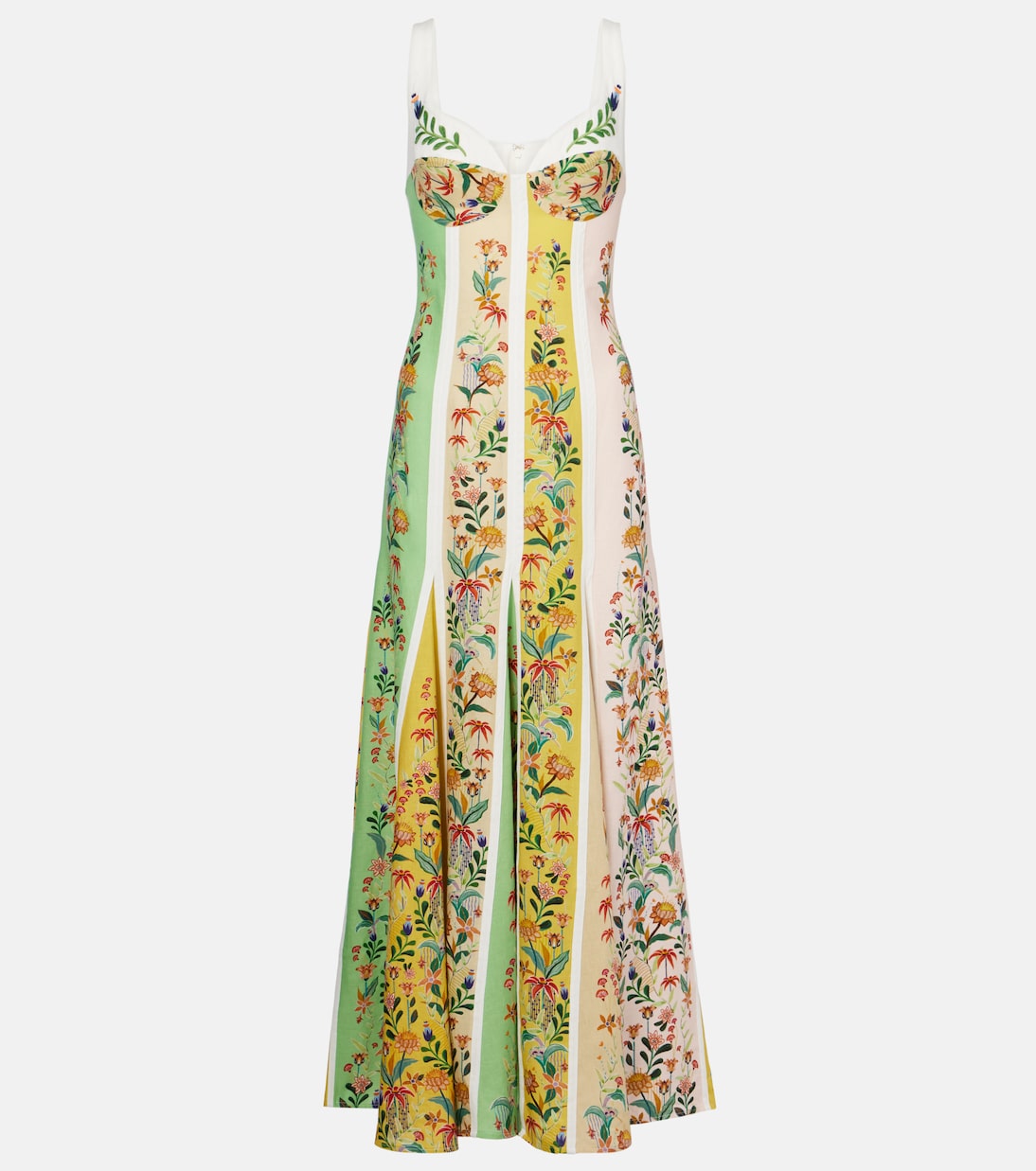 Maxikleid aus einem Leinengemisch | Farm Rio