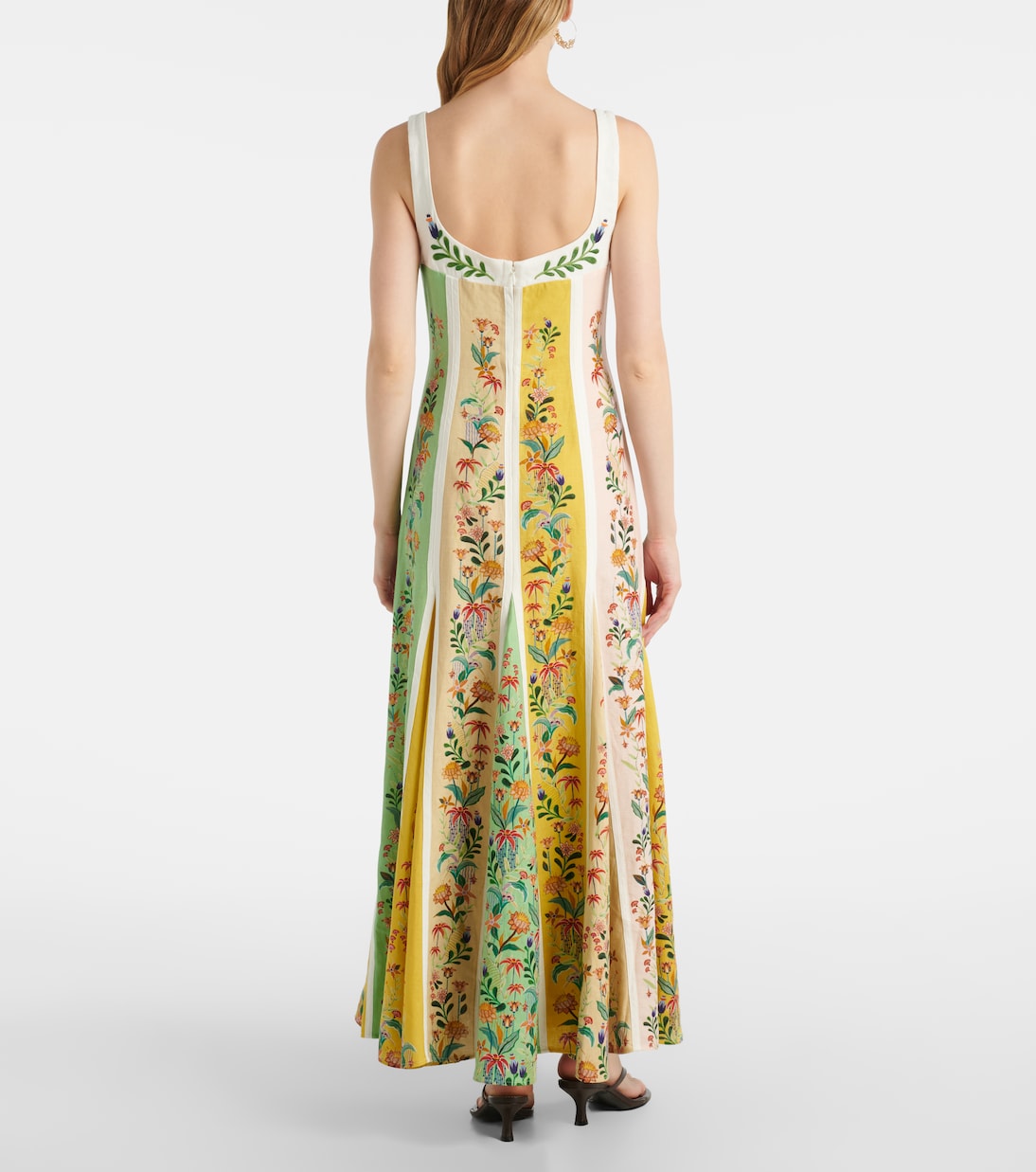 Maxikleid aus einem Leinengemisch | Farm Rio