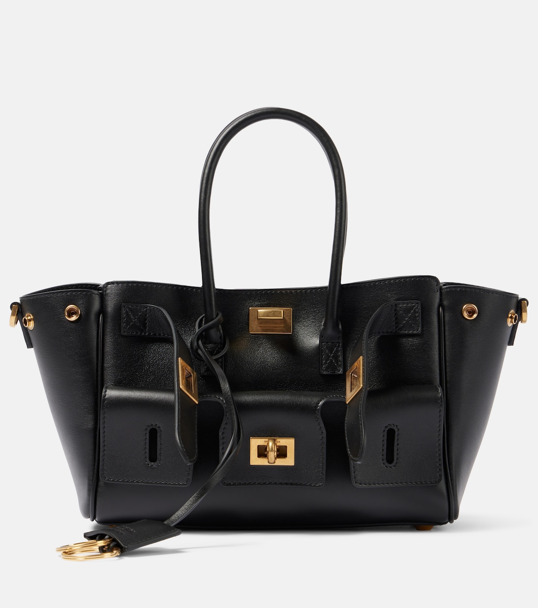 Bel Air Mini leather tote bag | Balenciaga