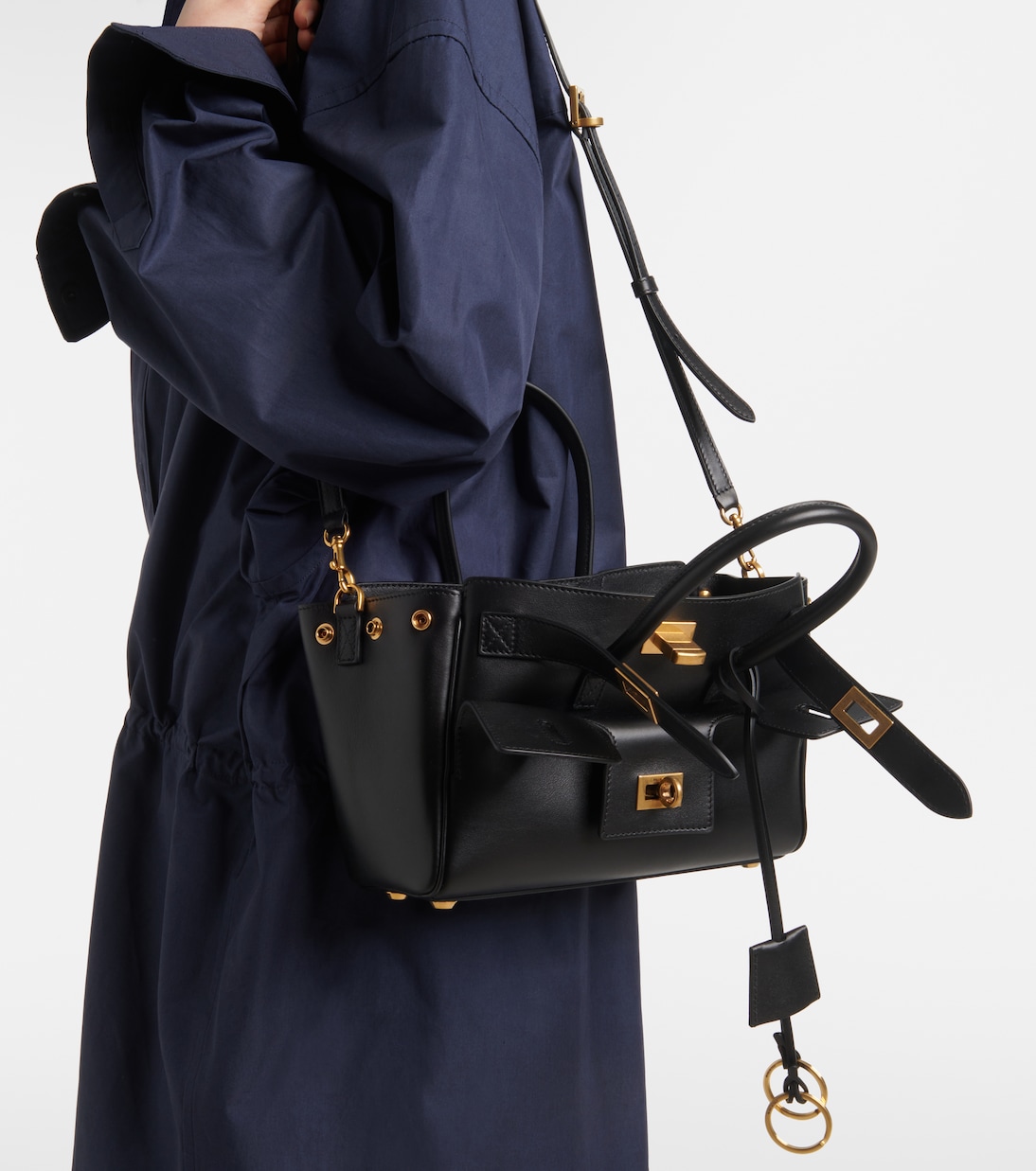 Bel Air Mini leather tote bag | Balenciaga