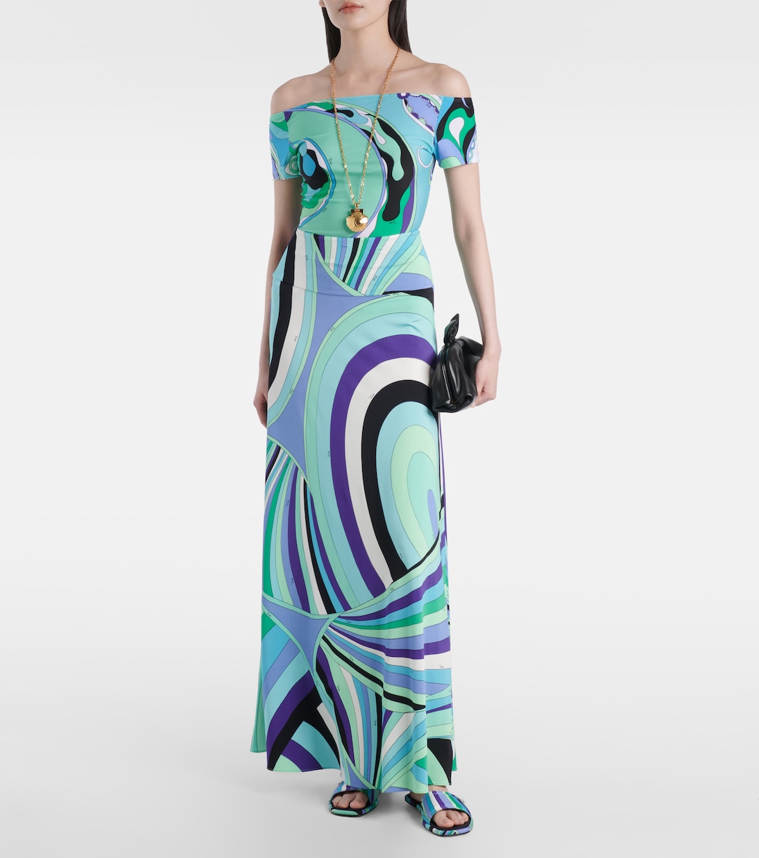 Iride maxi skirt | Pucci