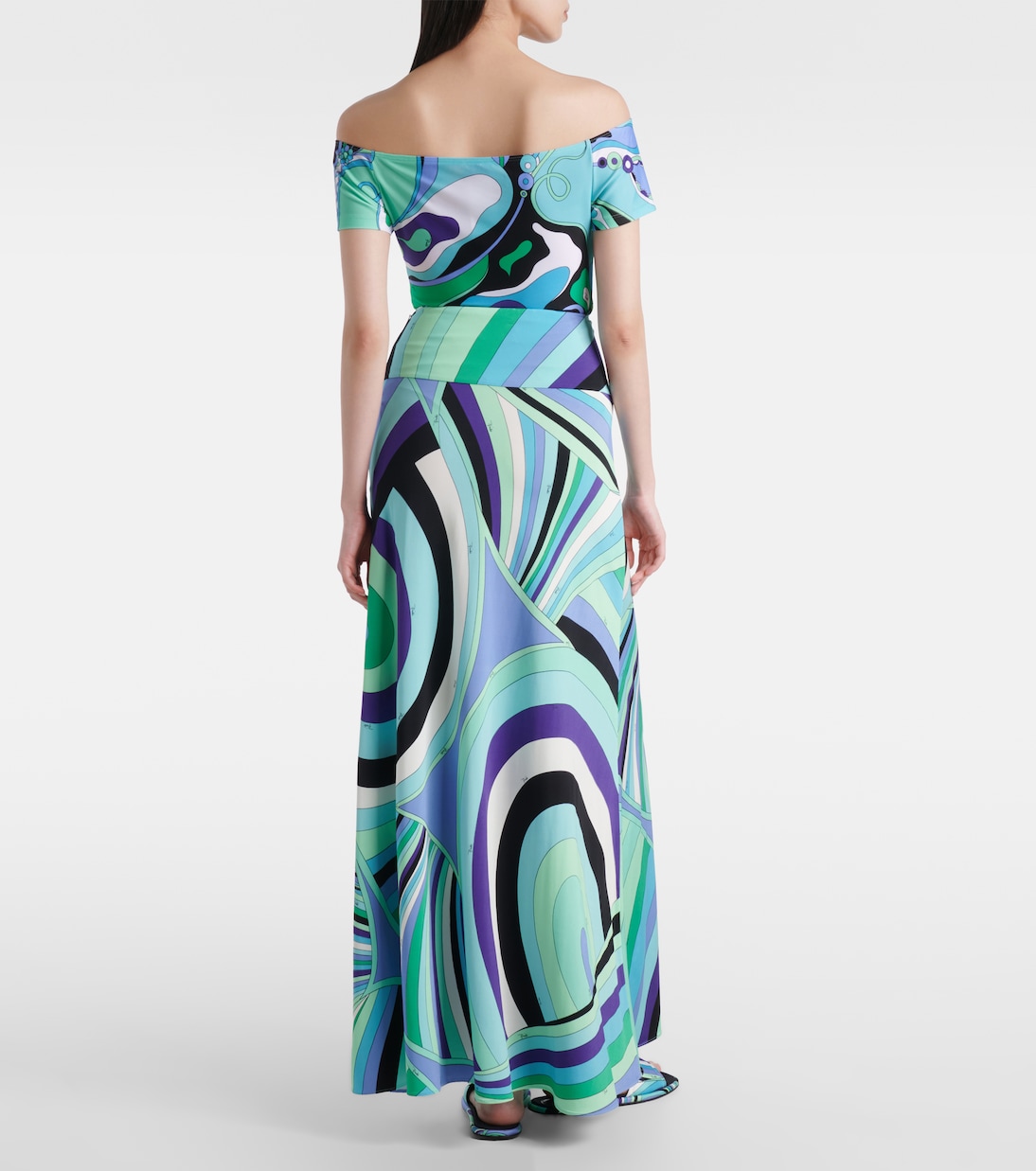 Iride maxi skirt | Pucci