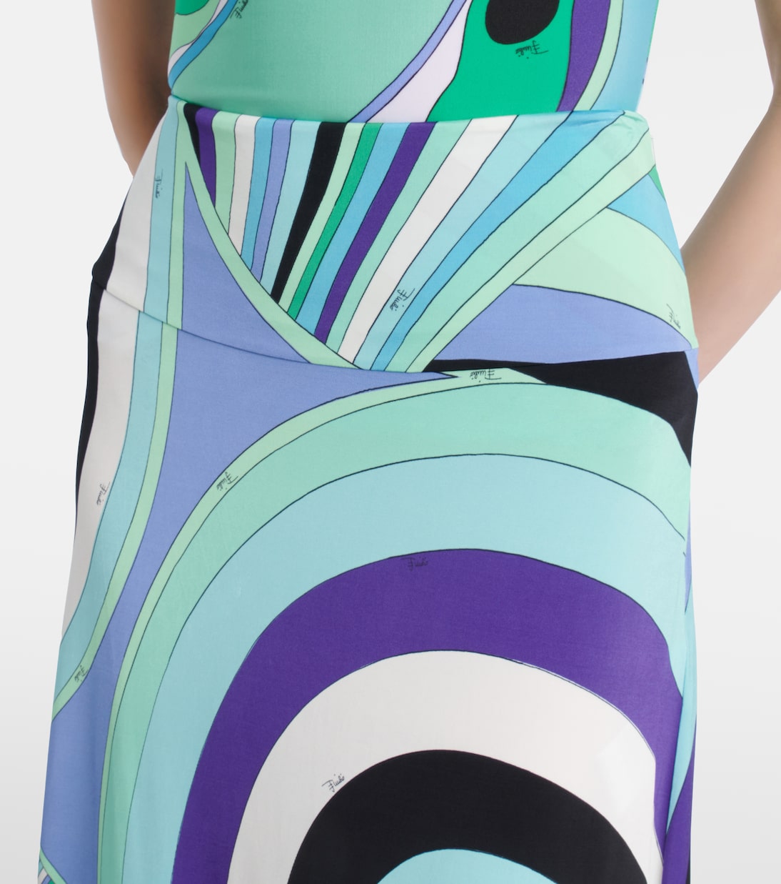Iride maxi skirt | Pucci