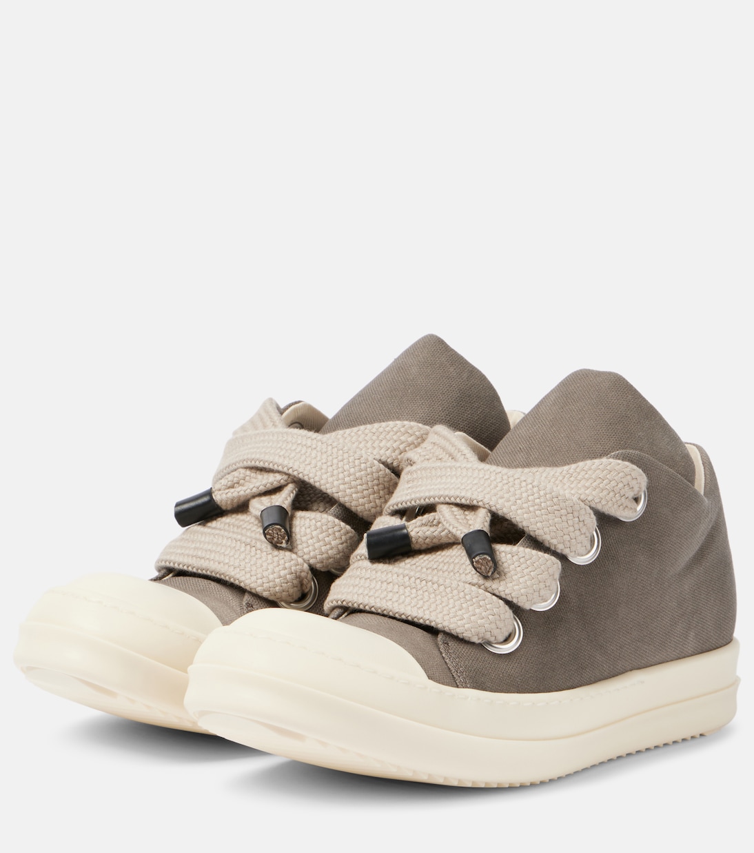 Scarpe sportive Jumbolace in tela Rick Owens, design avanguardistico per giovani trendy