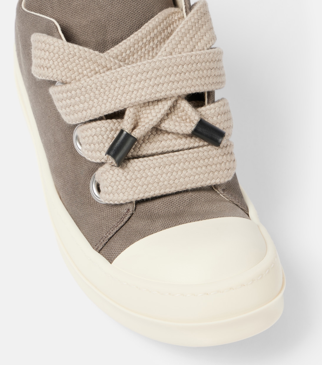 Scarpe sportive Jumbolace in tela Rick Owens, design avanguardistico per giovani trendy