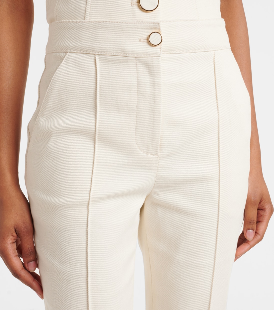 Pantaloni regular cropped Kimra | Veronica Beard