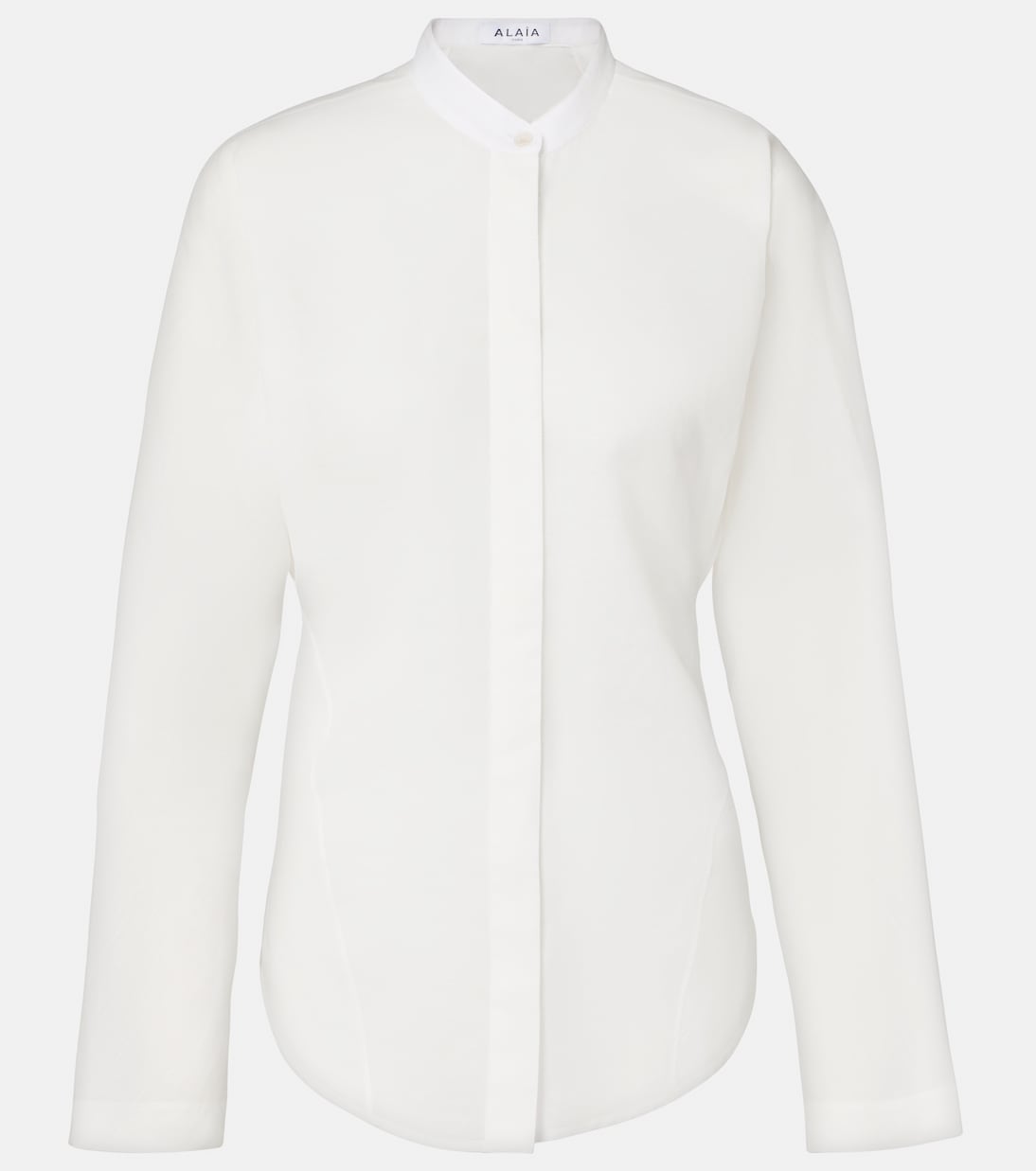 Blouse en coton et lin  | Alaïa
