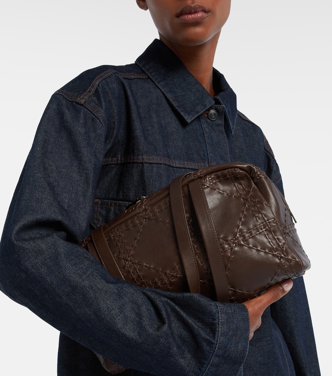 Astra leather shoulder bag | The Row