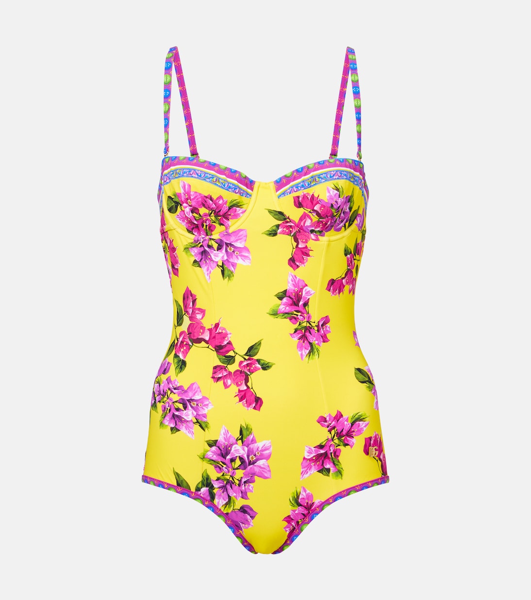Costume intero con stampa floreale | Dolce&Gabbana