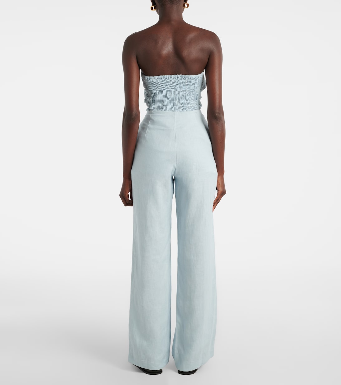 Pantaloni Lulea a gamba larga in lino | Faithfull
