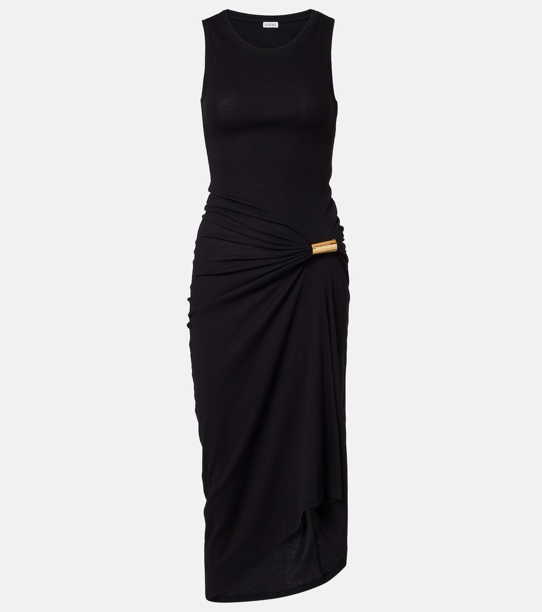 Robe midi Tank en coton mélangé | Loewe