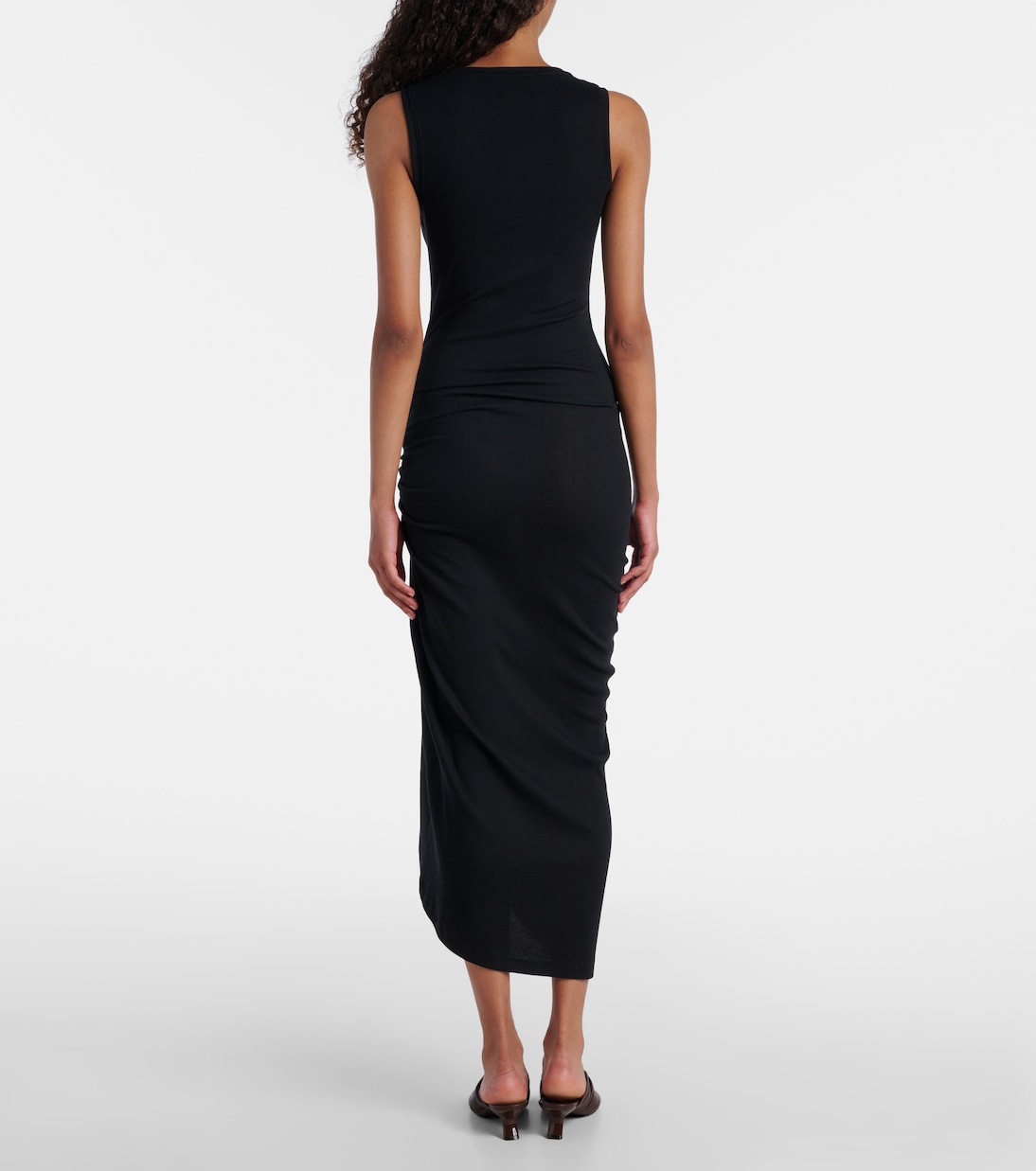 Robe midi Tank en coton mélangé | Loewe