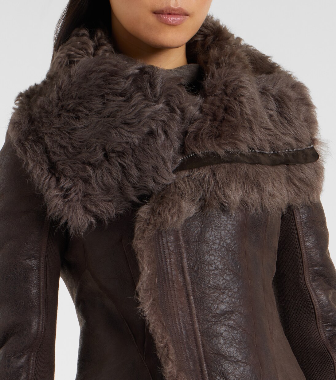 Shearling jacket | Rick Owens