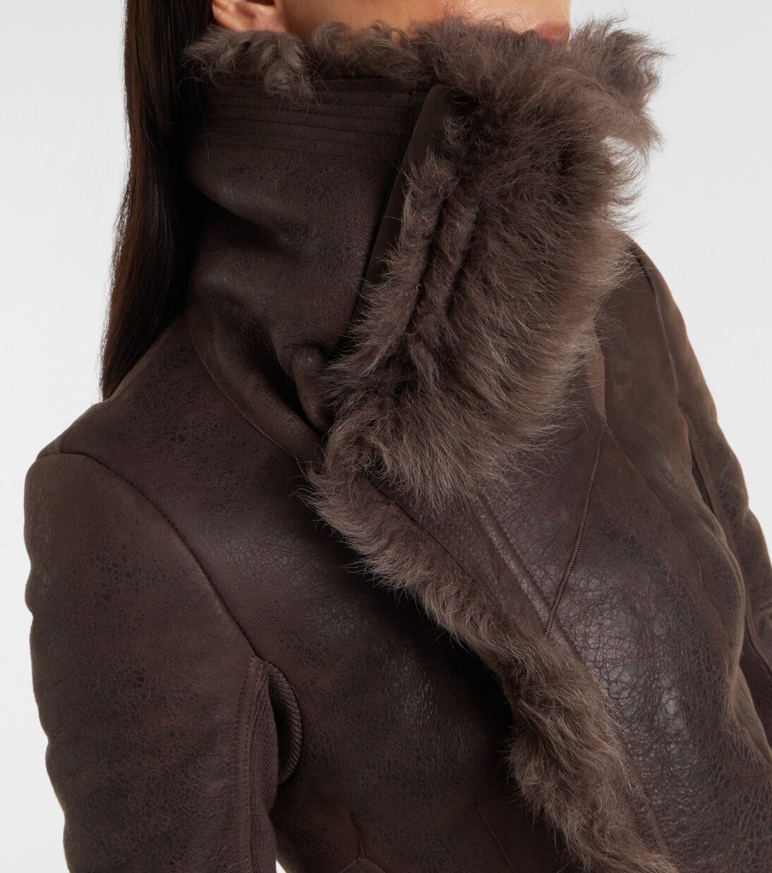 Shearling jacket | Rick Owens