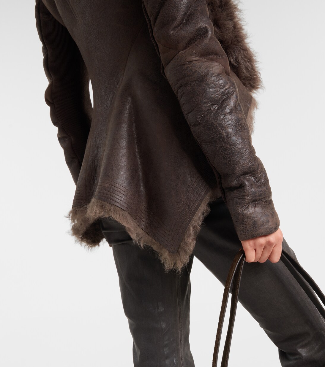 Shearling jacket | Rick Owens