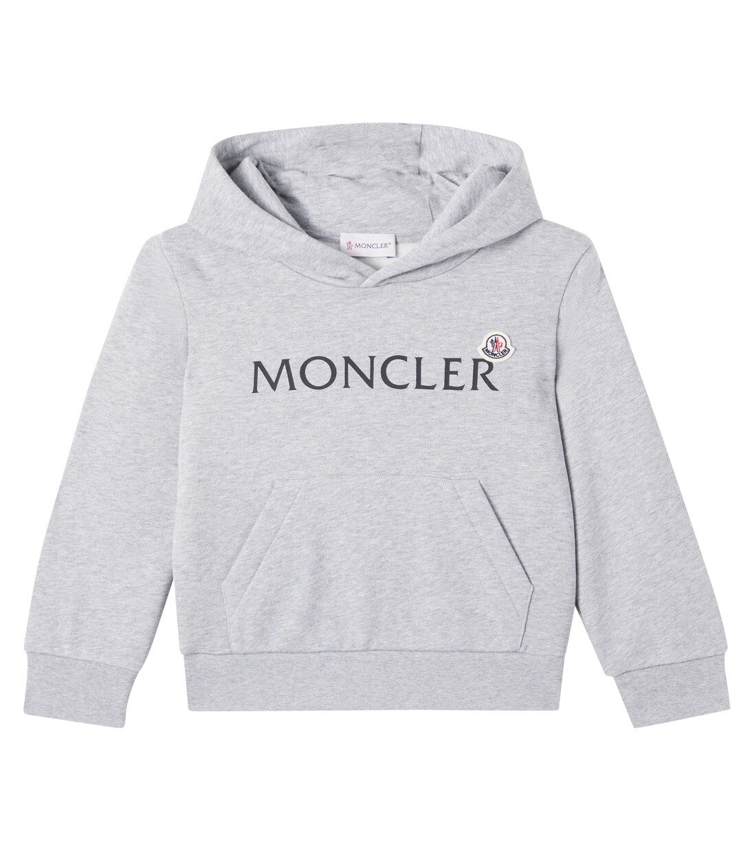 Logo棉质针织帽衫 | Moncler Enfant