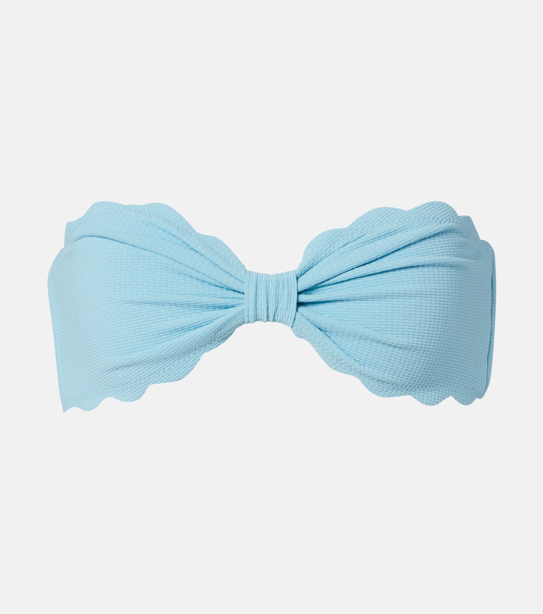 Antibes scalloped bikini bandeau top | Marysia