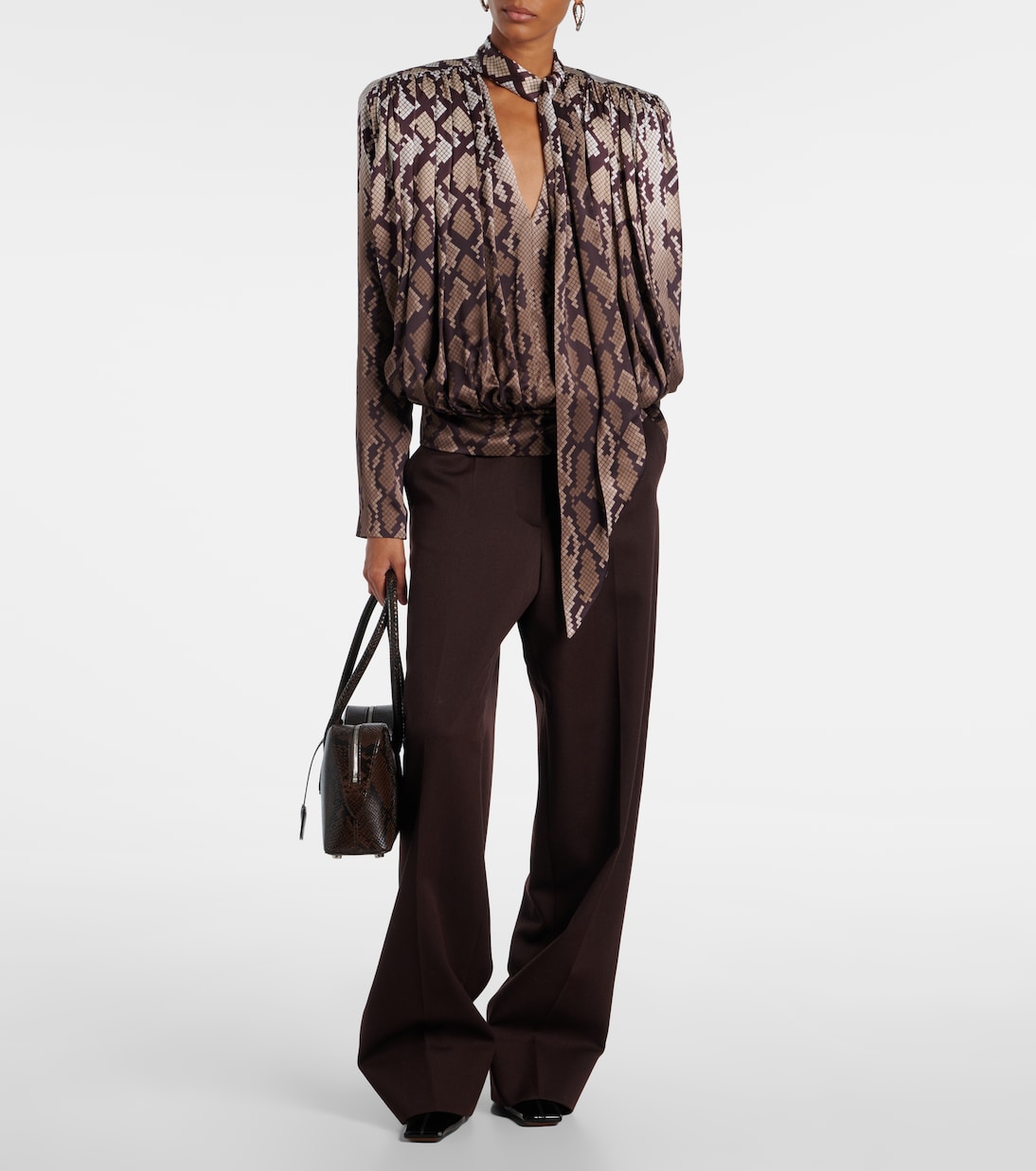 Ryder Medium faux leather shoulder bag | Stella McCartney