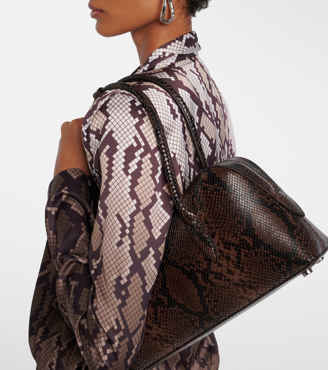 Ryder Medium faux leather shoulder bag | Stella McCartney