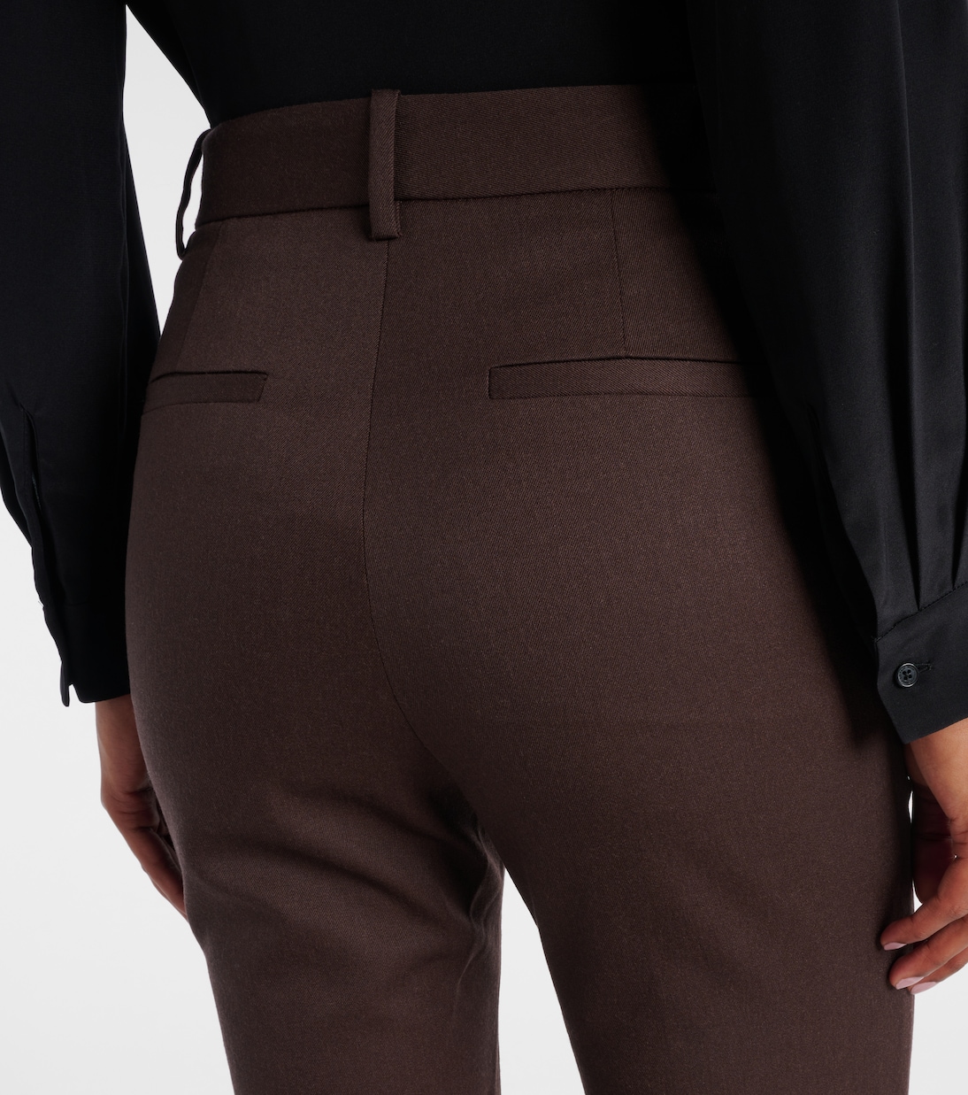 Corette virgin wool straight pants | Nili Lotan