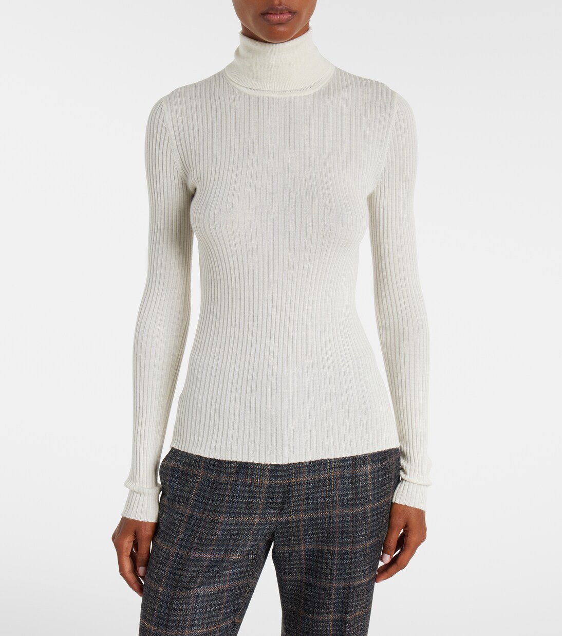 Cashmere and silk turtleneck sweater | Gabriela Hearst