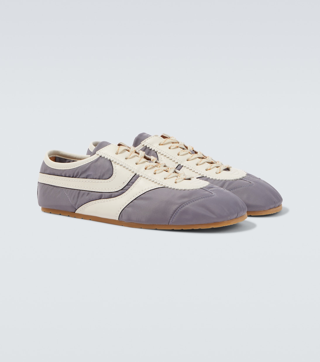 Sneakers mit Leder | Dries Van Noten