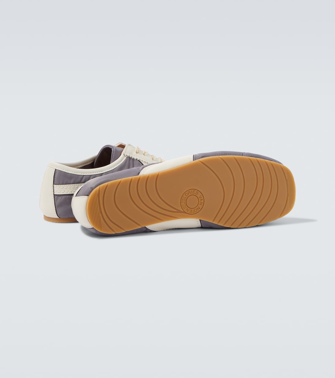 Sneakers mit Leder | Dries Van Noten