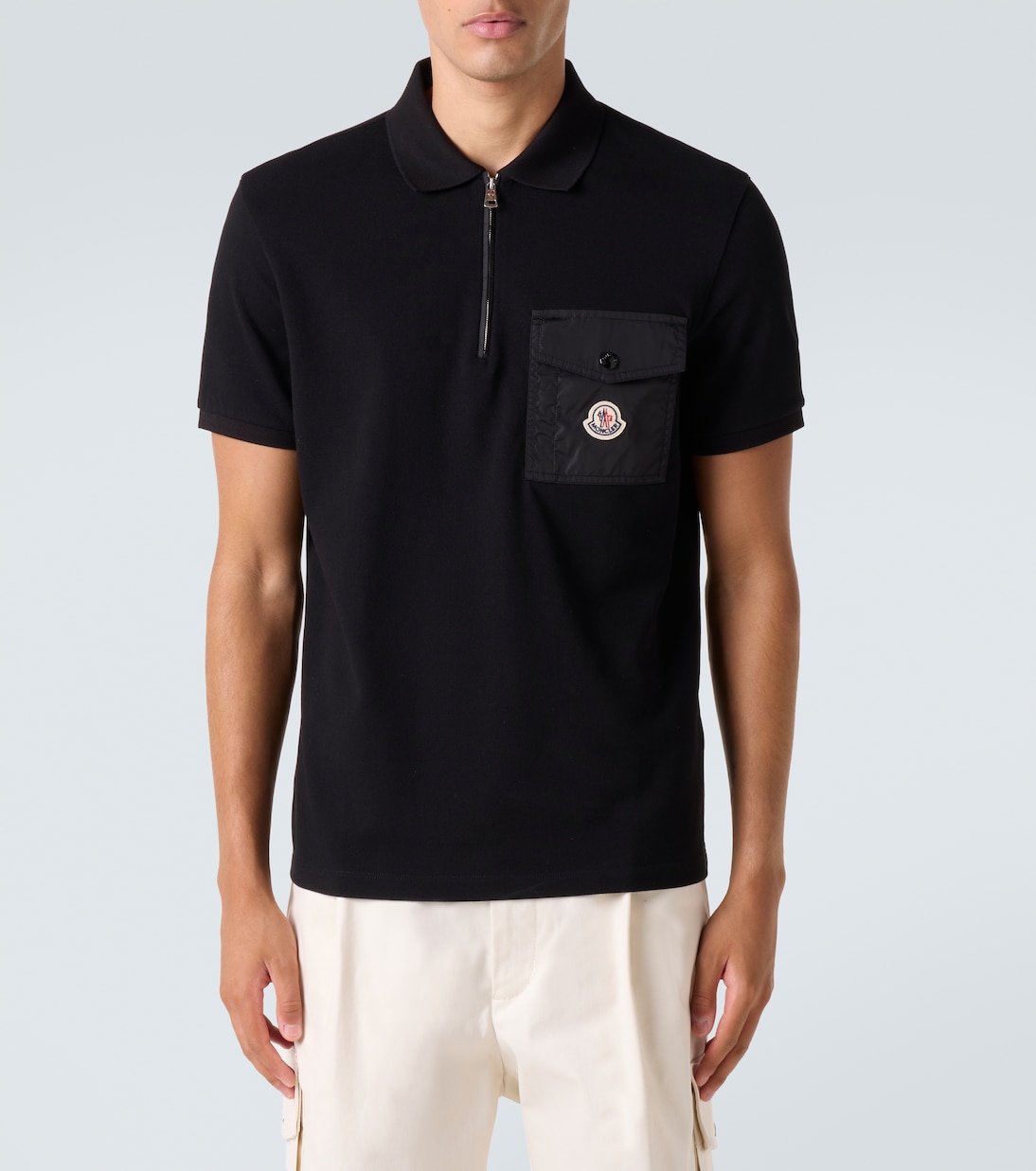 Polohemd aus Baumwoll-Piqué | Moncler
