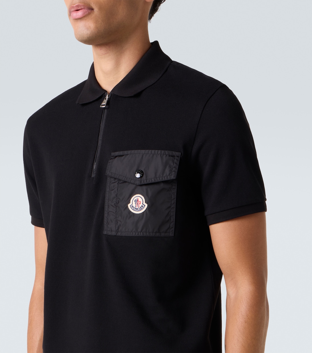 Polohemd aus Baumwoll-Piqué | Moncler