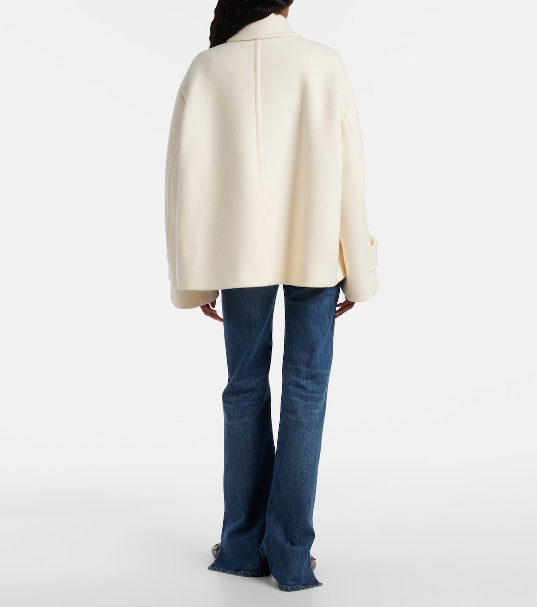Oversized wool-blend coat | Chloé