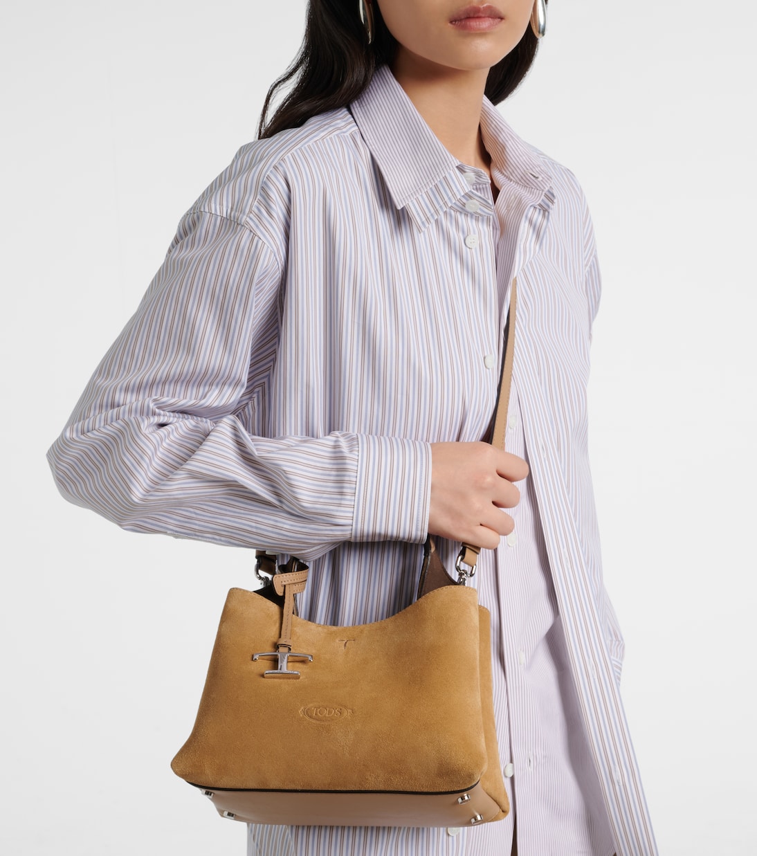 Tote Bag Apa Mini aus Veloursleder | Tod's