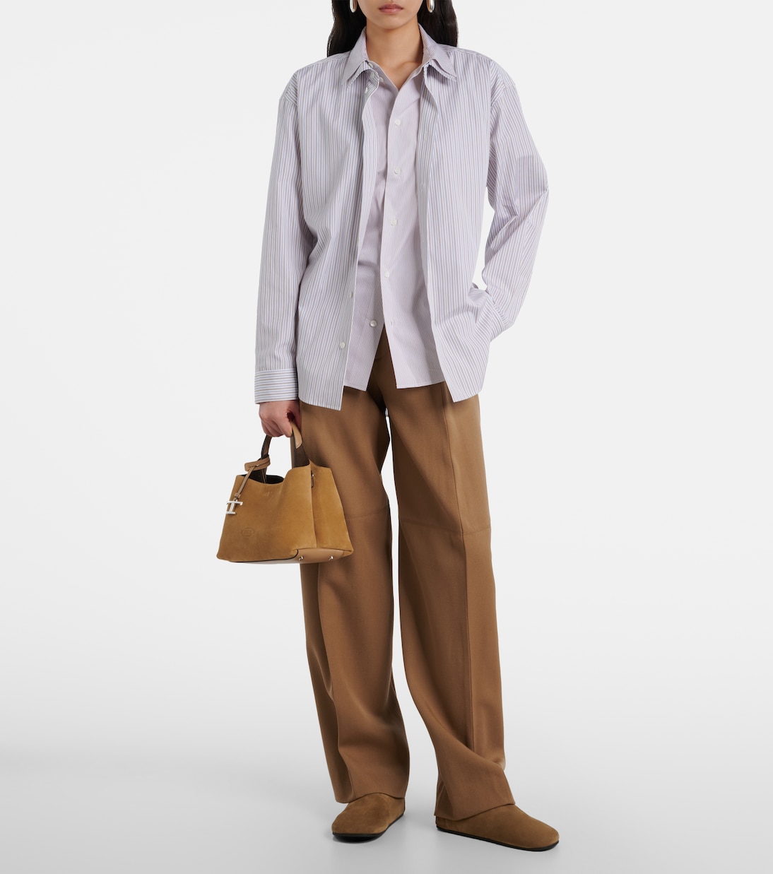 Tote Bag Apa Mini aus Veloursleder | Tod's