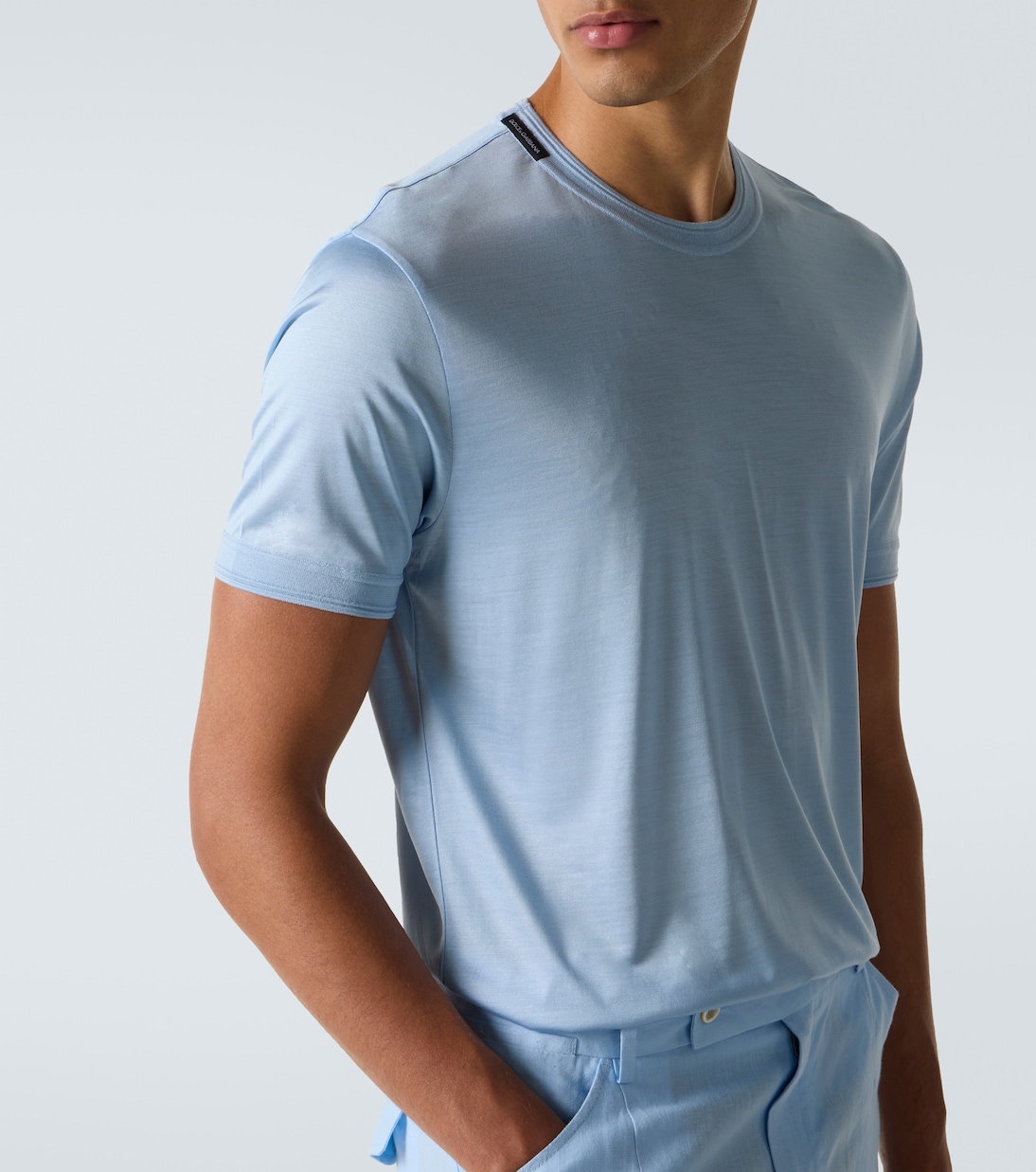 T-shirt en soie | Dolce&Gabbana