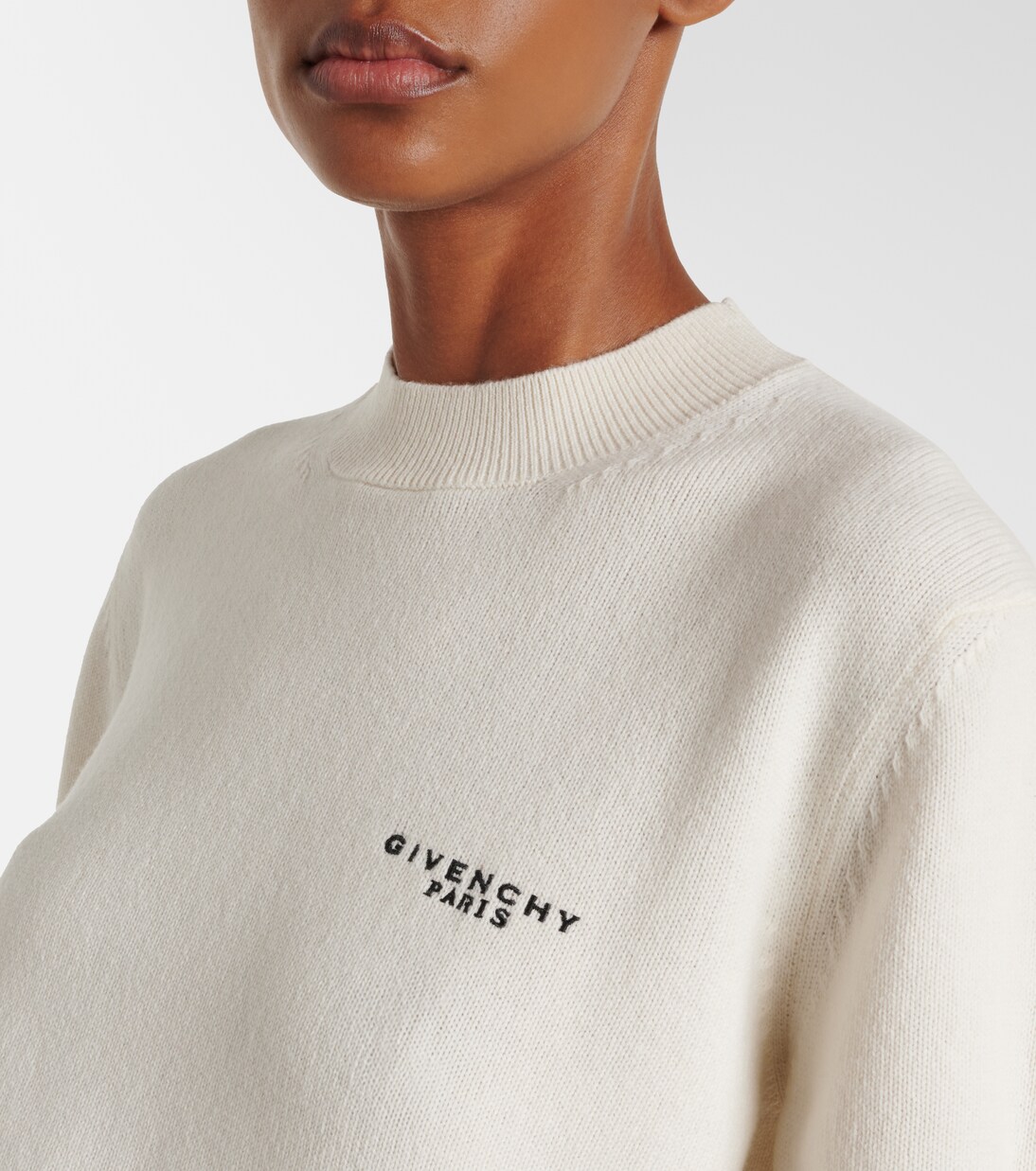 Logo wool and cashmere sweater | Givenchy