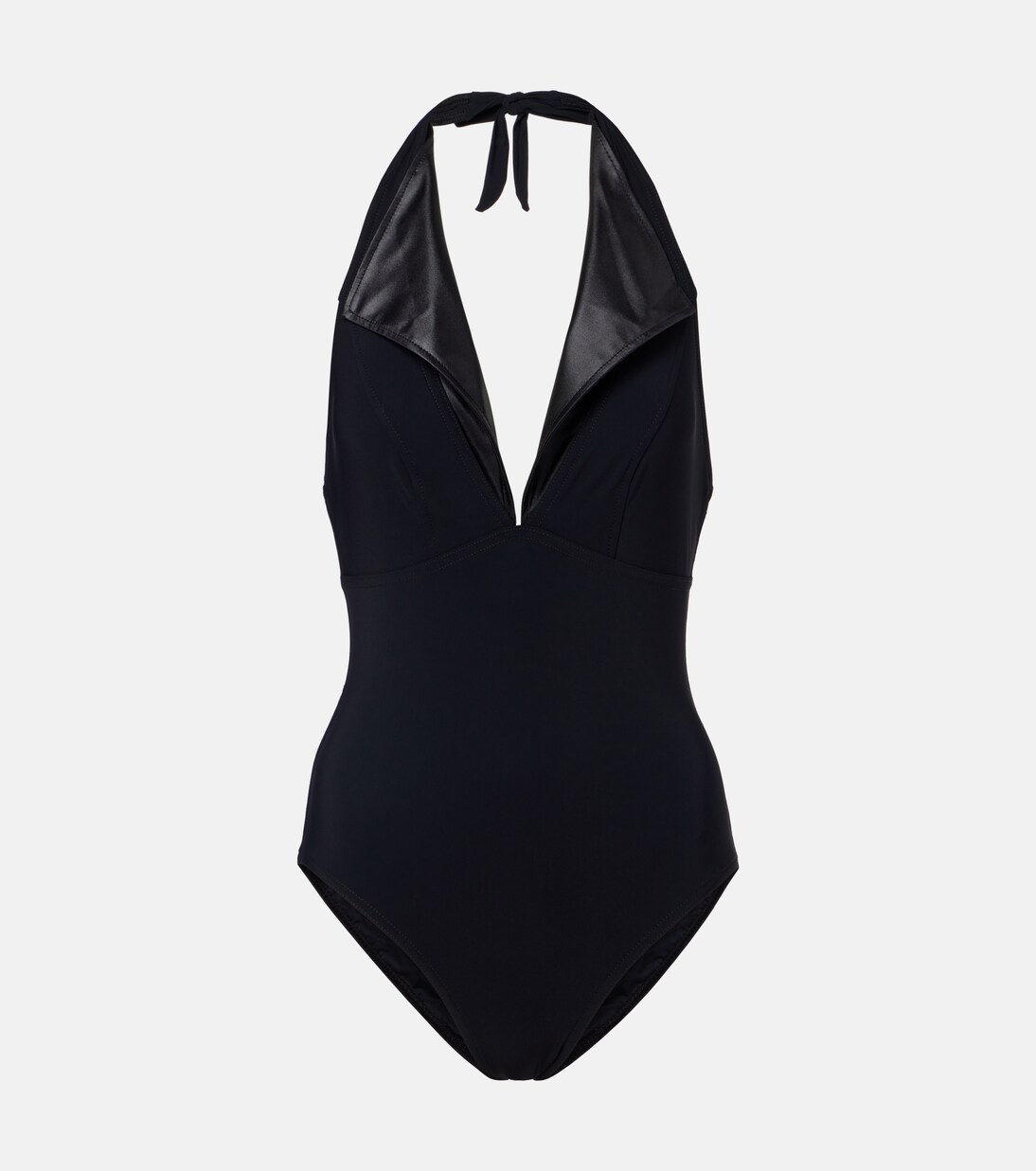 Emery halterneck swimsuit | Karla Colletto