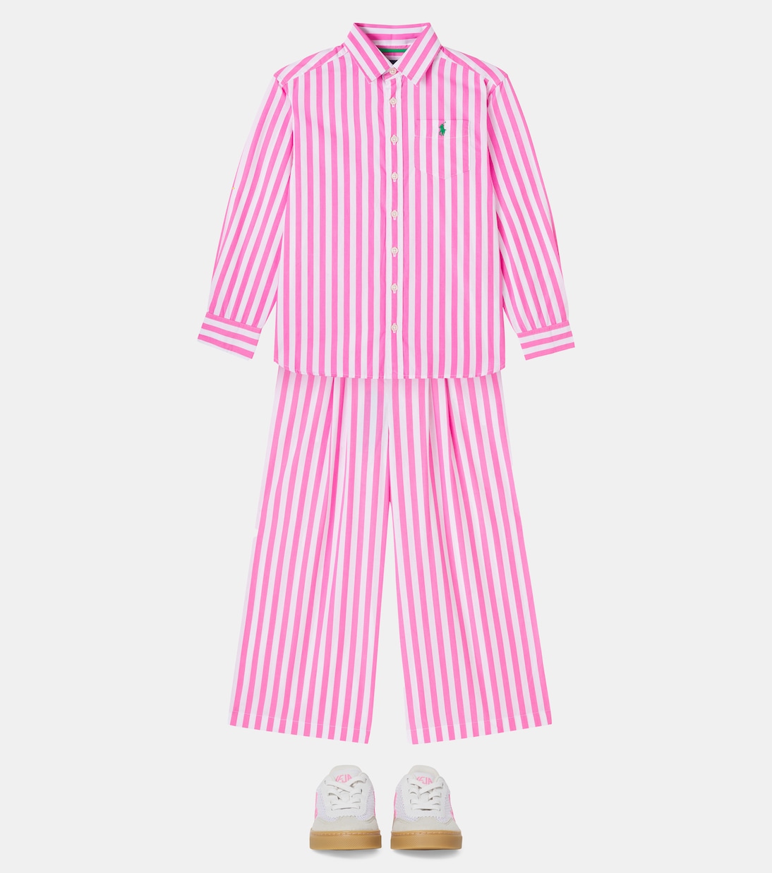 Striped cotton shirt | Polo Ralph Lauren Kids