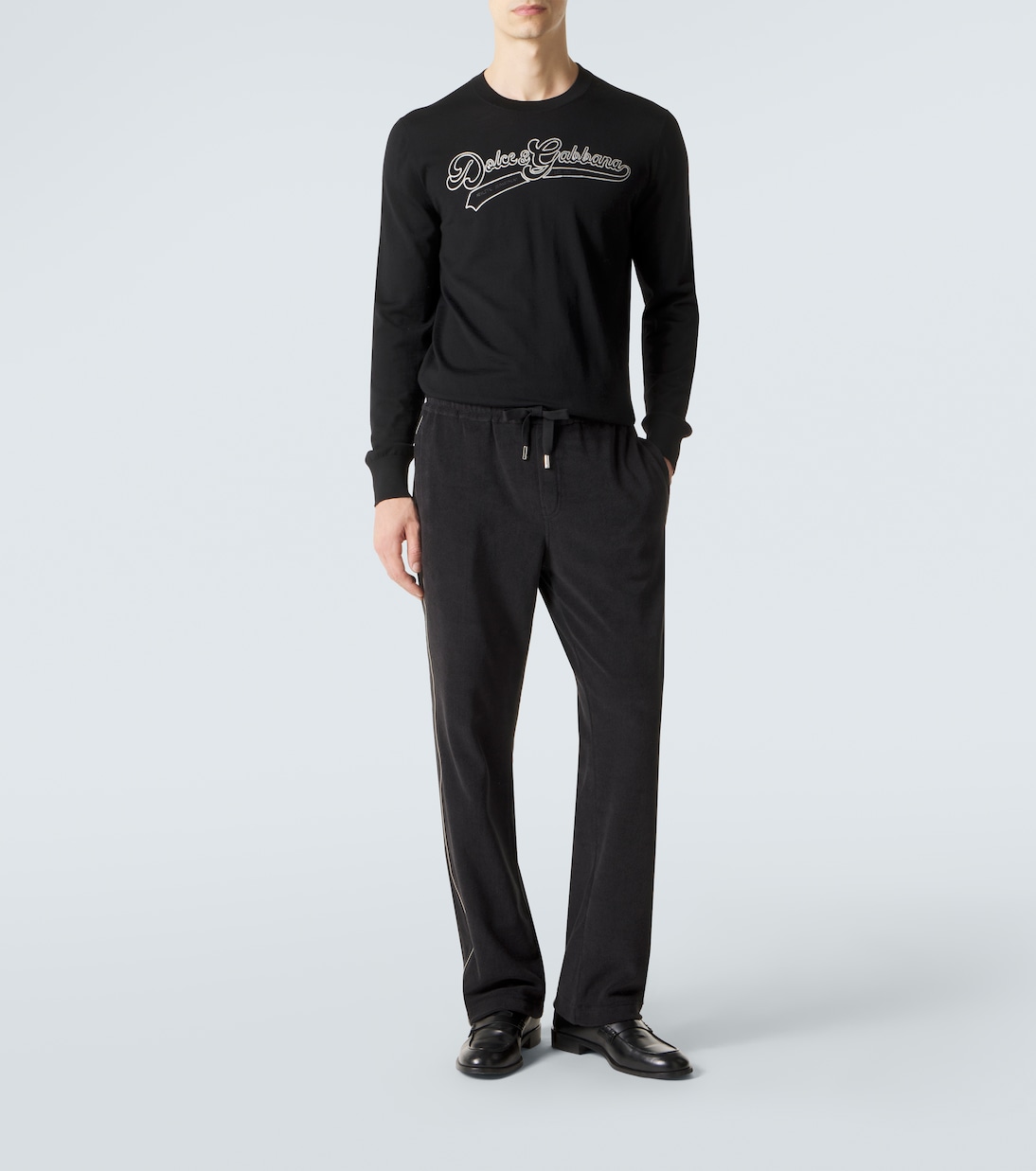 Cotton-blend sweatpants | Dolce&Gabbana