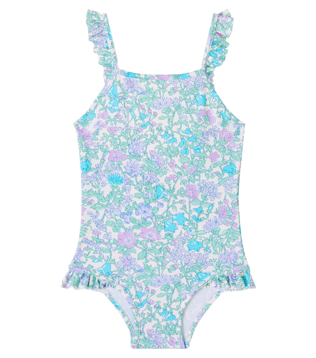 Baby Cecilia floral ruffled Liberty swimsuit | Bonpoint
