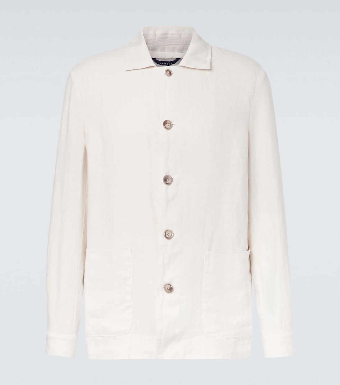 Oxford linen jacket | Fedeli