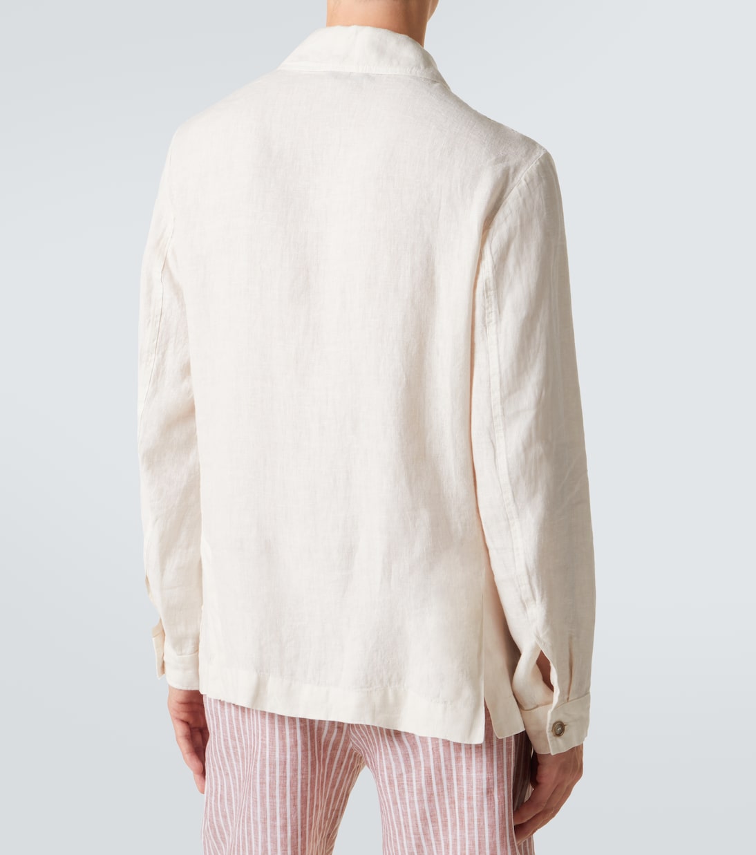 Oxford linen jacket | Fedeli