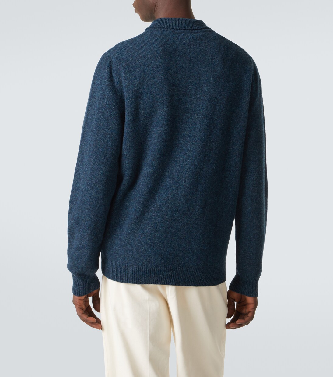 Wool polo shirt | Sunspel